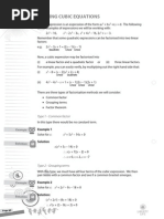 Cubic Equation