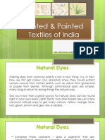 Printed & Painted Textiles of India Guide to Natural Dyes