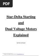 Download Star Delta Starting and Dual Voltage Motors Explained by govalan SN22398221 doc pdf