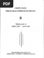 Download Himpunan Peraturan Perbendaharaan Tahun 2007 Triwulan II by Ahmad Abdul Haq SN22398229 doc pdf