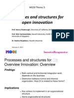 Process and Structures for Open Innovation(Ppt)