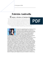 Andreella, Fabrizio - Cuerpo y Técnica; El Mismo Destino