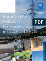 Market and Policy Outlook for Renewable Energy in Europe and the CIS
