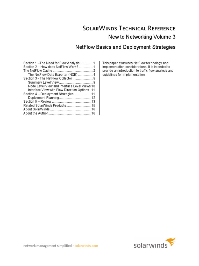 Netflow Basic | PDF