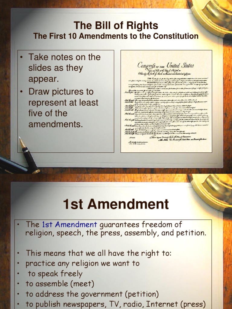 Bill of Rights | PDF | Sixth Amendment To The United States ...