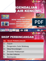 Ceramah 3 - Pengendalian Ujian Air Kencing 180414