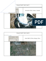 Google Earth Task Cards