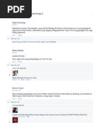 Pinoy Nostalgia Discussion Group 4 | PDF | Digital Television ...