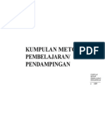 Kumpulan Metode Pembelajaran Atau Pendampingan