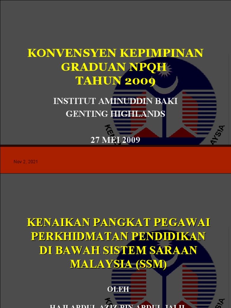 Sistem Kenaikan Pangkat guru