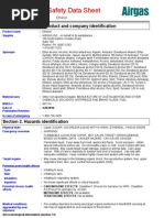 LEL and UEL Gas Safety Reference Chart | PDF | Ethanol | Acetic Acid