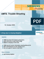 UMTS Troubleshooting 18-10-03