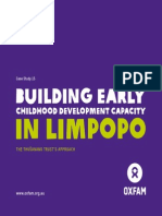 Building Early Childhood Development Capacity in Limpopo: The Thusanang Trust's Approach