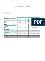 Tainergy Control Run Module Downtime Rev 01