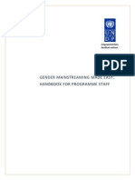 Gender Mainstreaming Made Easy_Handbook for Programme Staff