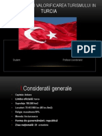 Organizarea Si Valorificarea Turismului in Turcia