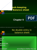 Chapter 9 Book-keeping Format Proper Balance Sheet