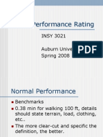 3021 - 08 Performance Rating