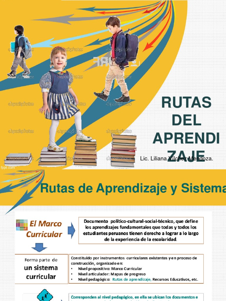 1 +rutas+de+aprendizaje | PDF | Aprendizaje | Maestros