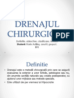 Drenajul Cjirurgical Power Point