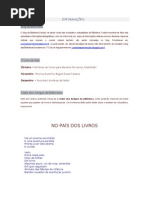 1º BOLETIM INFORMATIVO