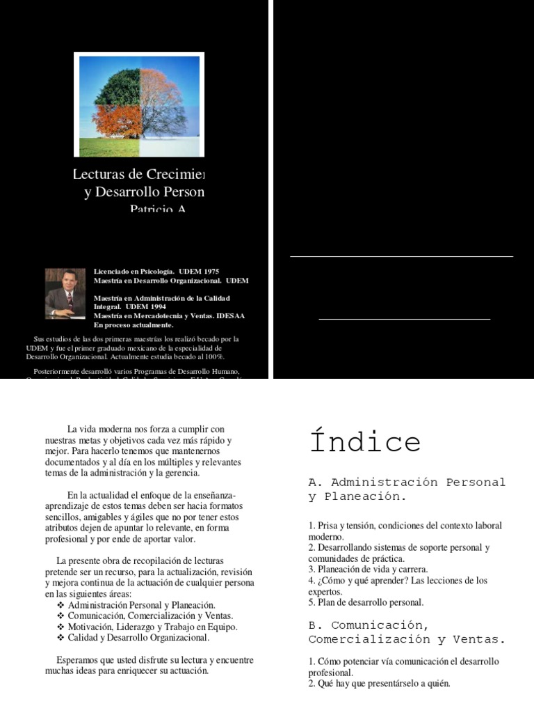Lecturas para el Crecimiento Personal | PDF | Desarrollo personal ...