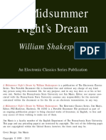 A Midsummer Nights Dream