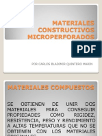 MATERIALES CONSTRUCTIVOS MICROPERFORADOS