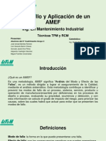 Desarrollo y Aplicación de Un AMEF