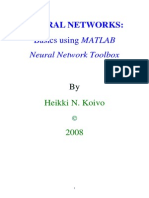 Neural Networks Basics Matlab