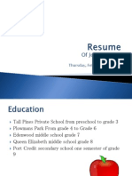 Miller Resume