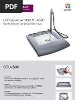 Download Wacom STU-500 Tablet by xyzmo SIGNificant SN22413927 doc pdf