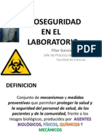 Bioseguridad en El Laboratorio