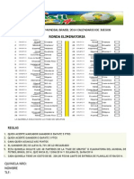 Quiniela Copa Mundial Brasil 2014 Calendario de Juegos