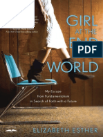 Girl at The End of The World by Elizabeth Esther (First Look)