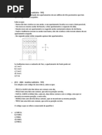 Lista de Exs. Raciocínio Lógico