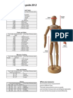 Epic Armoury Size Guide 2012: Shirts, Tunics, Vests and Capes