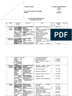 Planificare Calendaristică - Consiliere Și Orientare