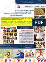 Seminario Permanente. Fácil Lectura y Educación Inclusiva