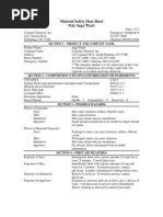 MSDS POLYSUGAPEARL