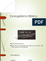 Evangelismo Bíblico