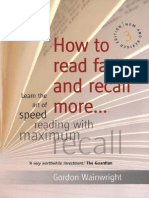 How to Read Faster and Recall More Learn the Art of Speed Reading 