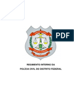 Regimento Interno PCDF