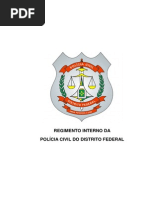 Regimento Interno PCDF