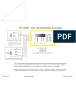 OC-004B1 Four Channel Optical Coupler