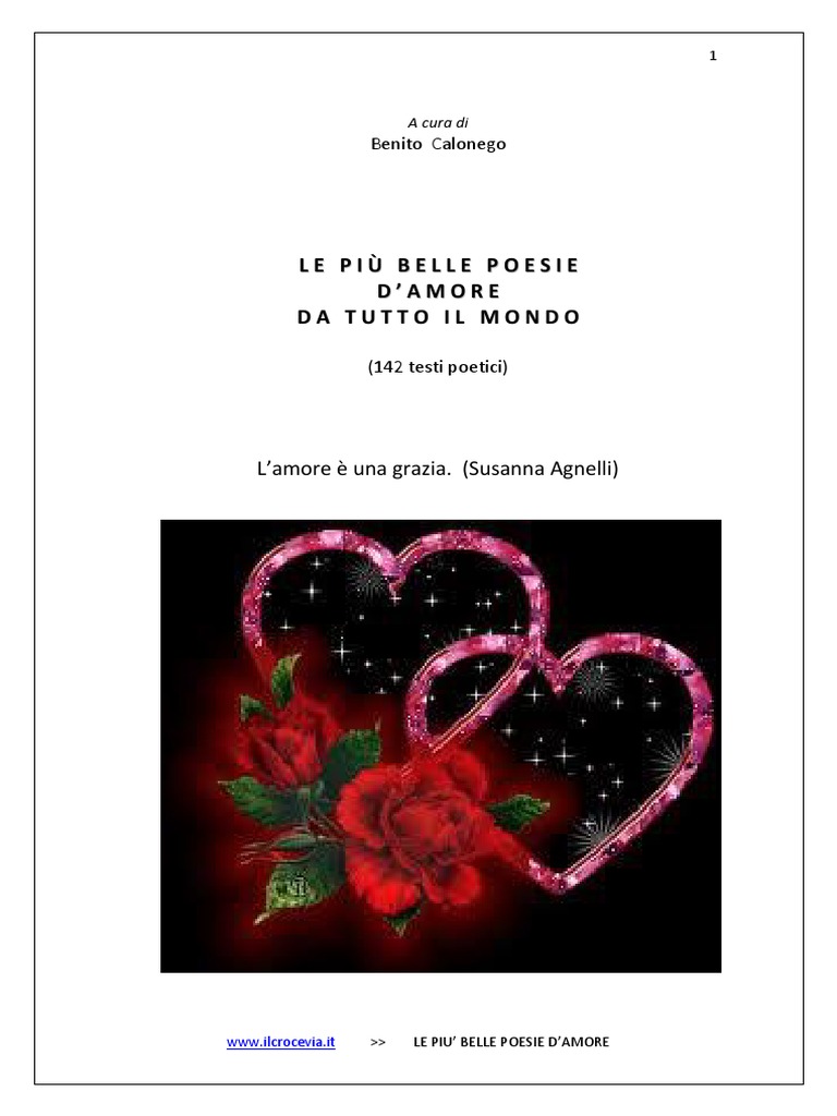 Le Piu Belle Poesie D Amore | PDF, image size:768x1024