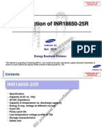Introduction of INR18650-25R Samsung SDI