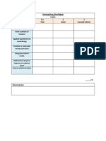 unmasking the mask rubric