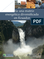 Hacia Una Matriz Energética Diversificada en Ecuador - Miguel Castro