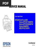 Epson Stylus Pro-7600 9600 SM 1 | PDF | Troubleshooting | Power Supply